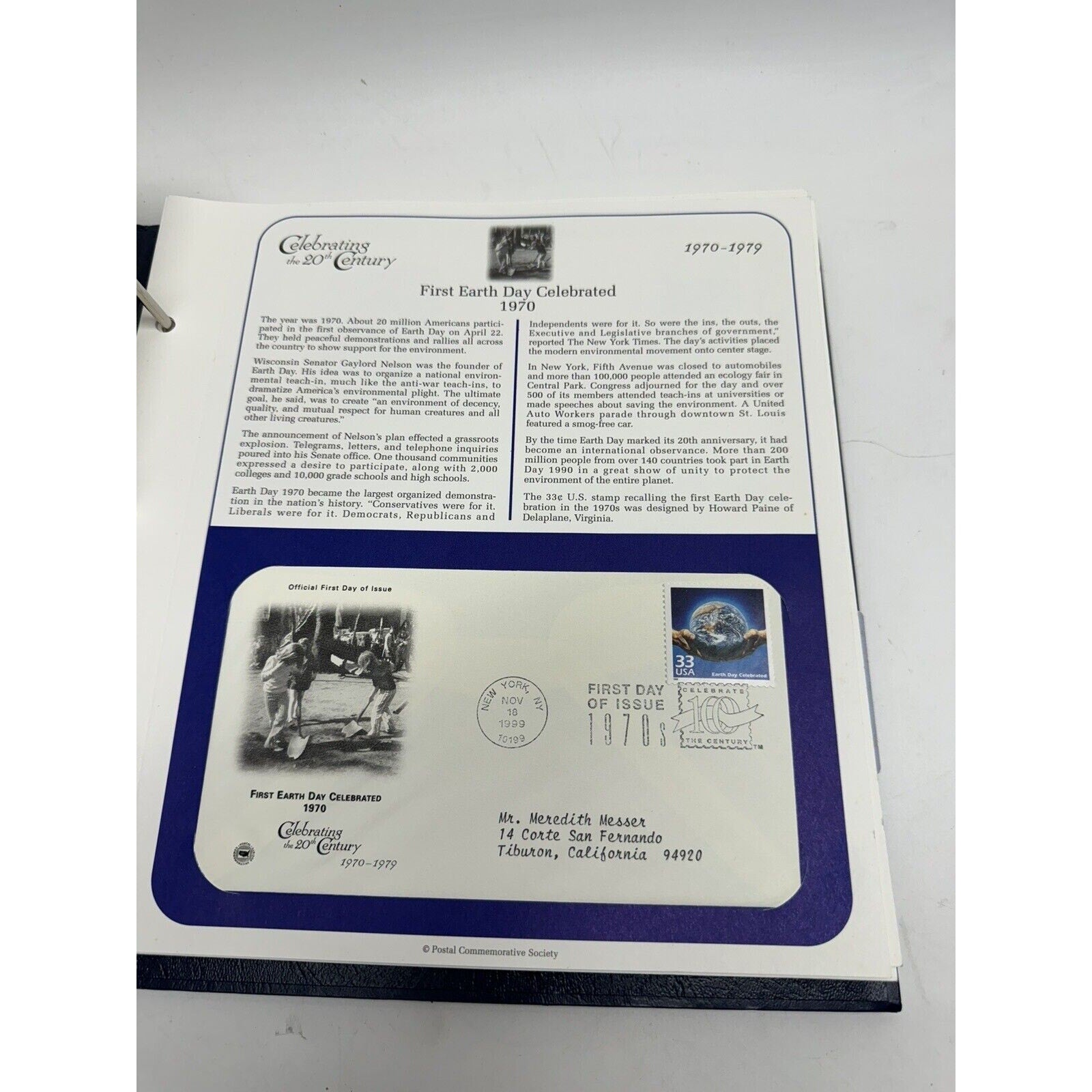 VINTAGE Celebrate 20th Century FDC Collection by Postal Commemorative Society