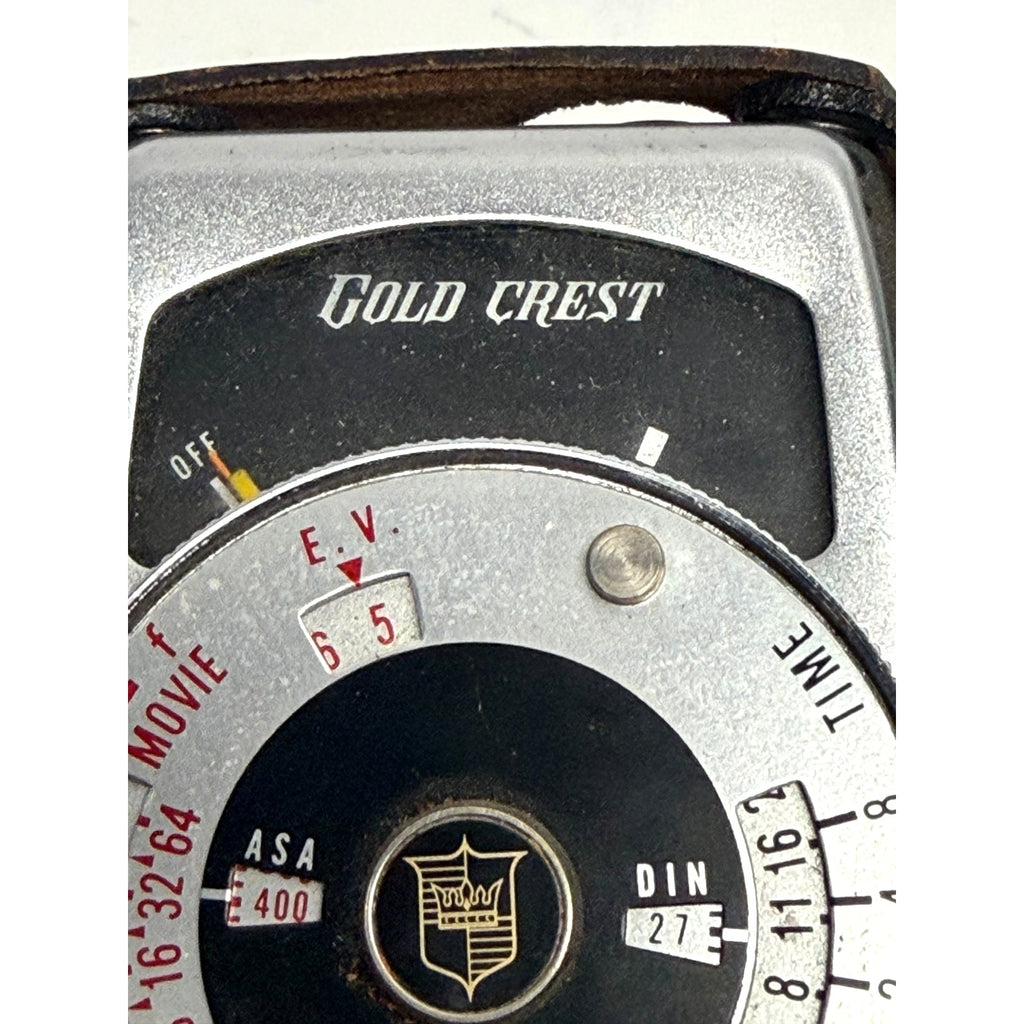 Vintage Gold Crest Camera Light Meter