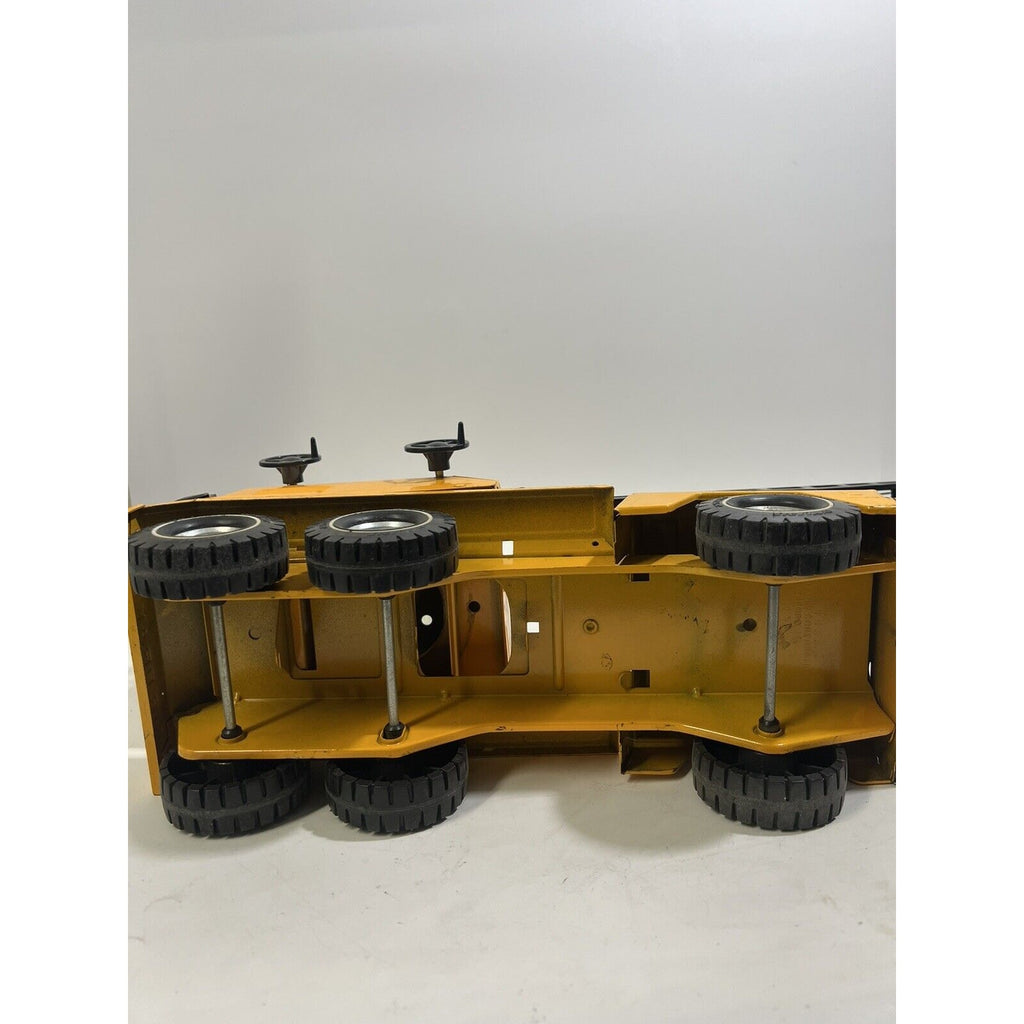 VINTAGE NYLINT PRESSED STEEL JUMBO MICHIGAN CRANE AIR BRAKES TRUCK SHOVEL METAL