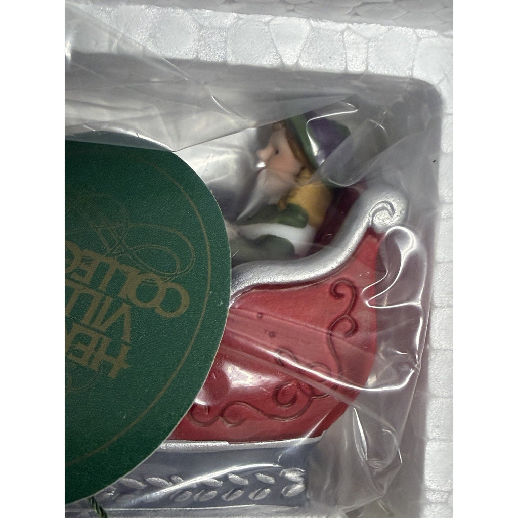 Vintage Sealed New Department 56 Winter Sleighride Heritage Village Collection