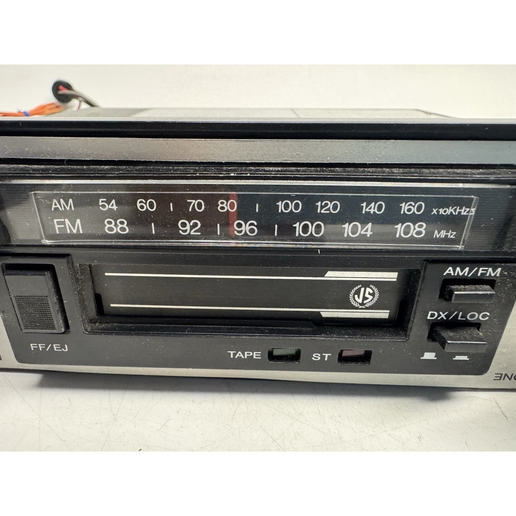 VINTAGE Jet Sound JS-9355 AM/FM Indash Stereo Cassette Made in Japan UNTESTED
