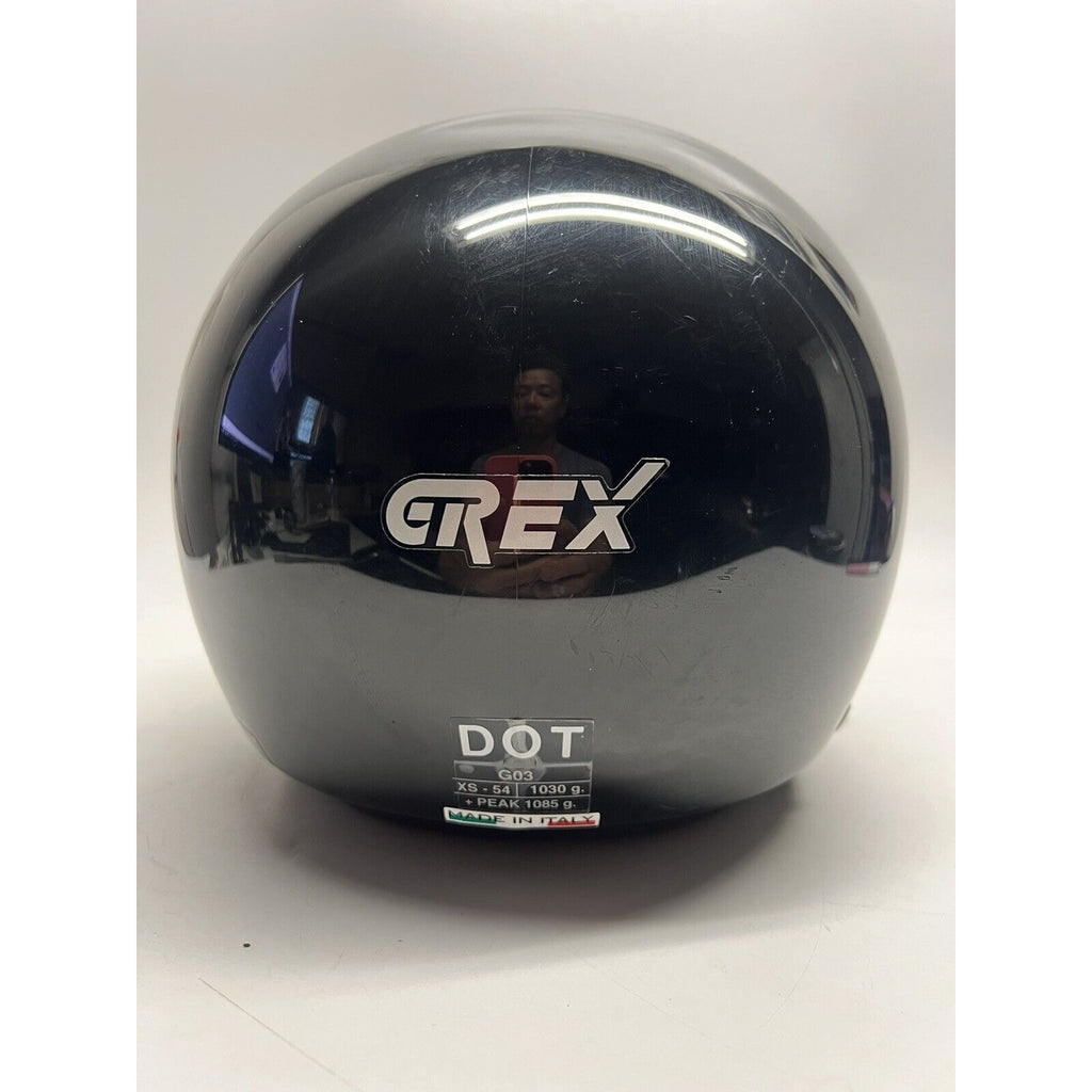 VINTAGE GREX G03 II PEAK CLUB HELMET SIZE XS-54 MADE IN ITALY