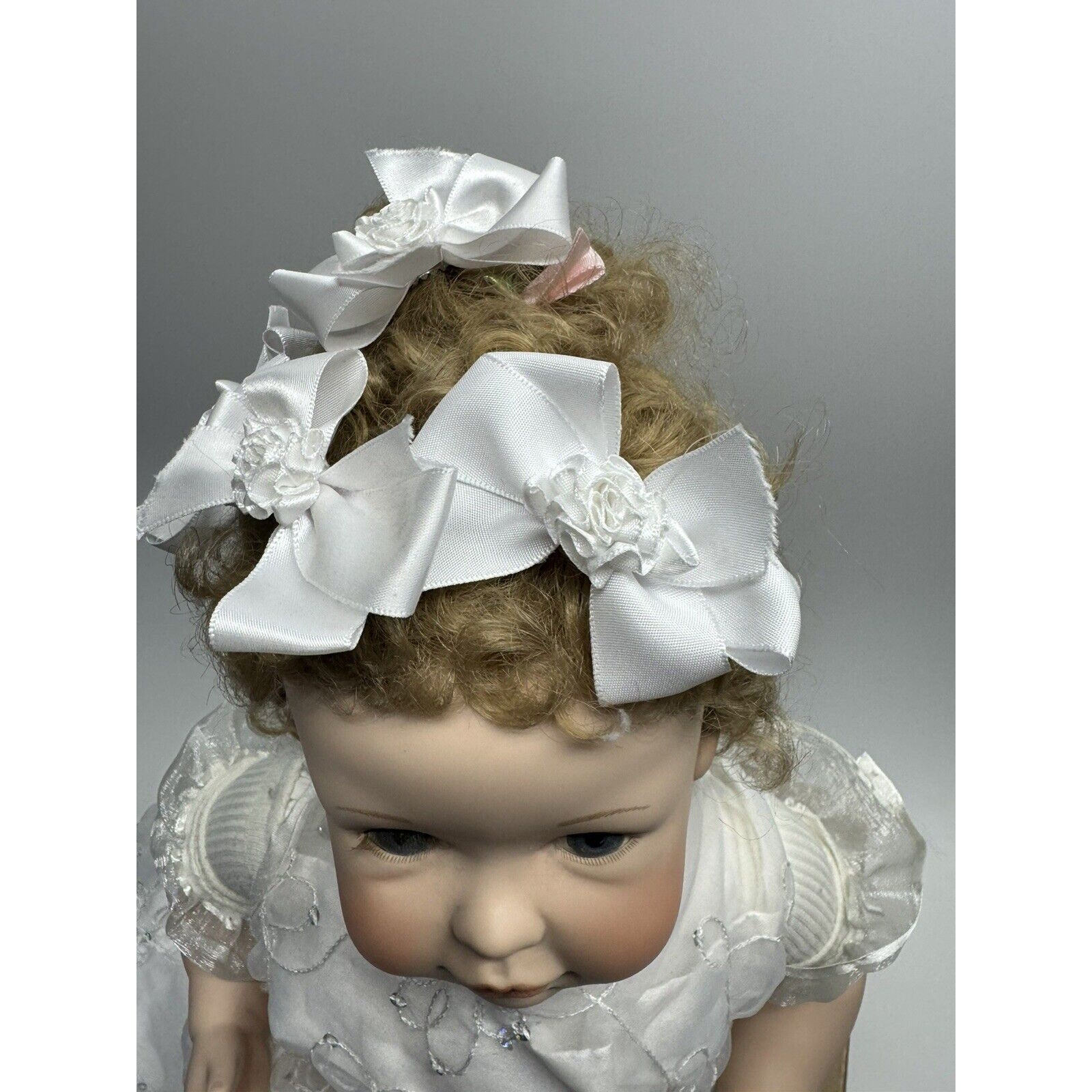 VINTAGE Ashton Drake Heirloom Doll I-5503 by Joan Ibarolle Porcelain Doll 20"