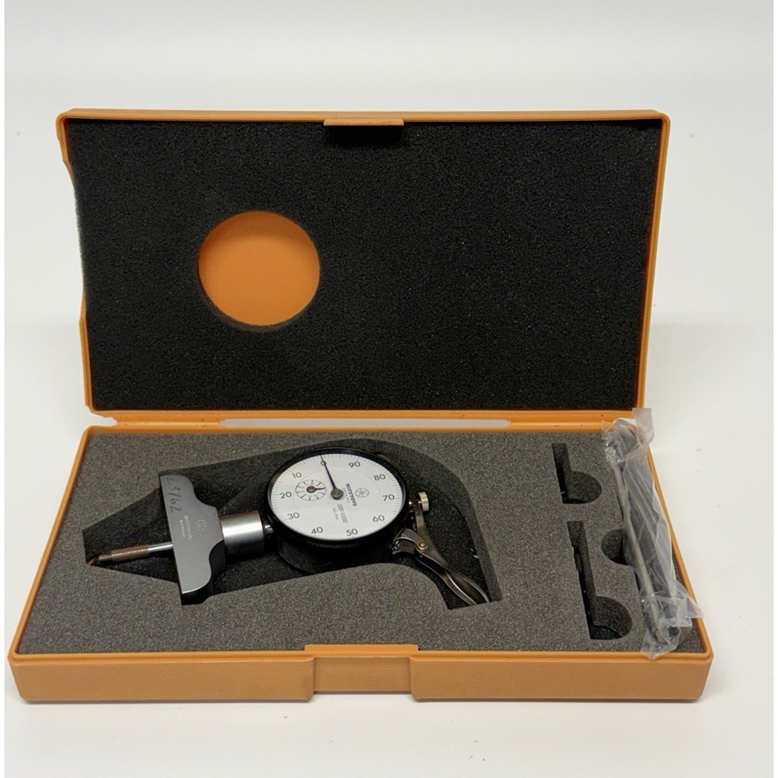 VTG Mitutoyo 2904 Dial Depth Gage .001"-1.000" Indicator Hardned Stainless Japan