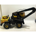 VINTAGE Tonka Mighty Diesel Steel XMB-975 Tire Crane Black Bucket Truck