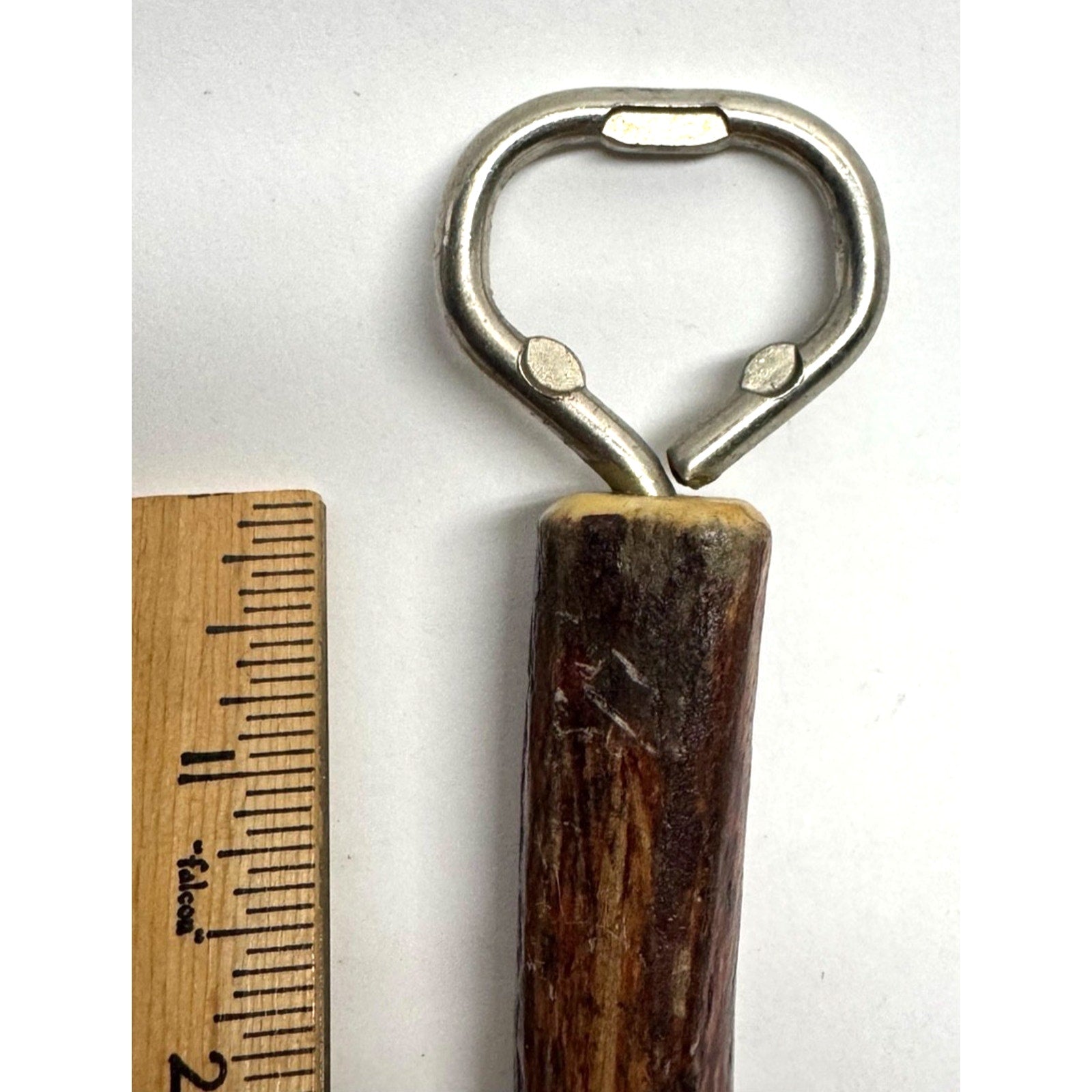 Vintage Bottle Opener Deer Stag Horn Antler Handle