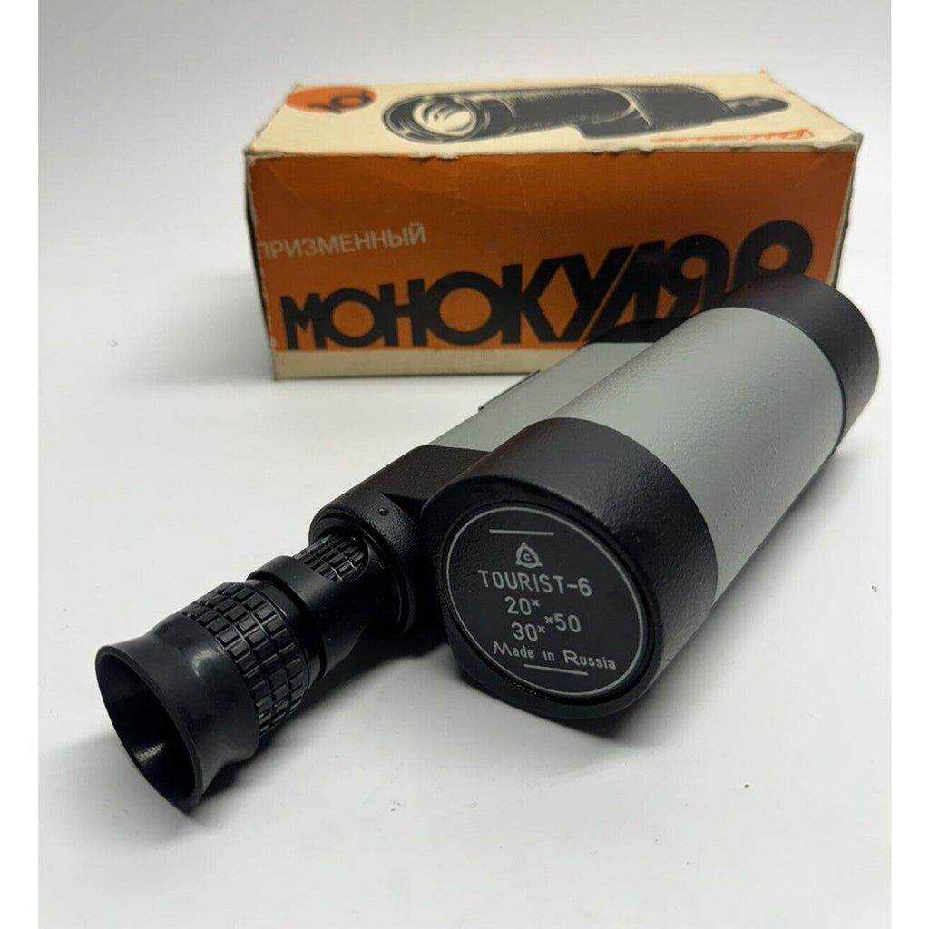 Vintage Spyglass (ZOOM) Tourist-6 20x30*50 LZOS Made in Russia