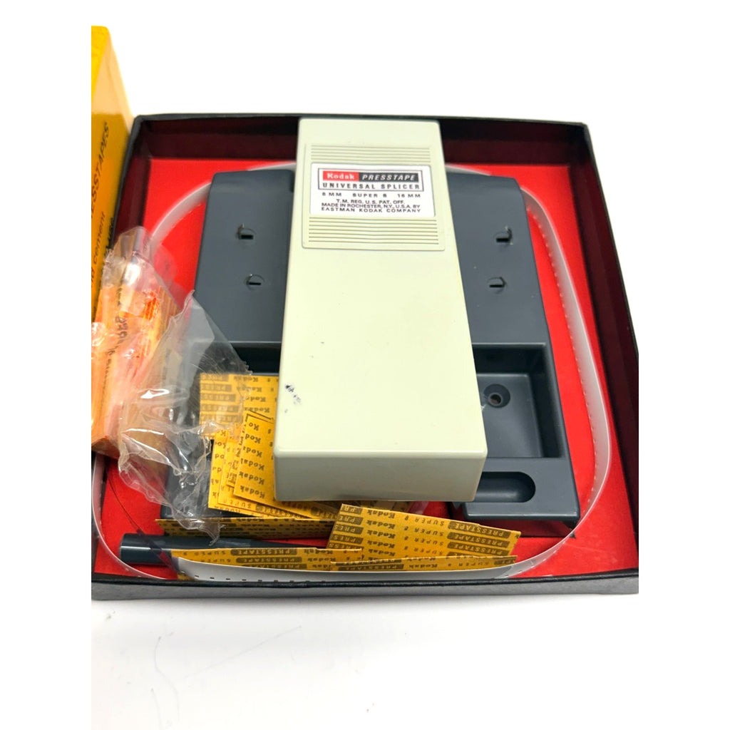 Vintage Kodak Presstape Universal Splicer Super 8/8MM/16MM Original Box D550