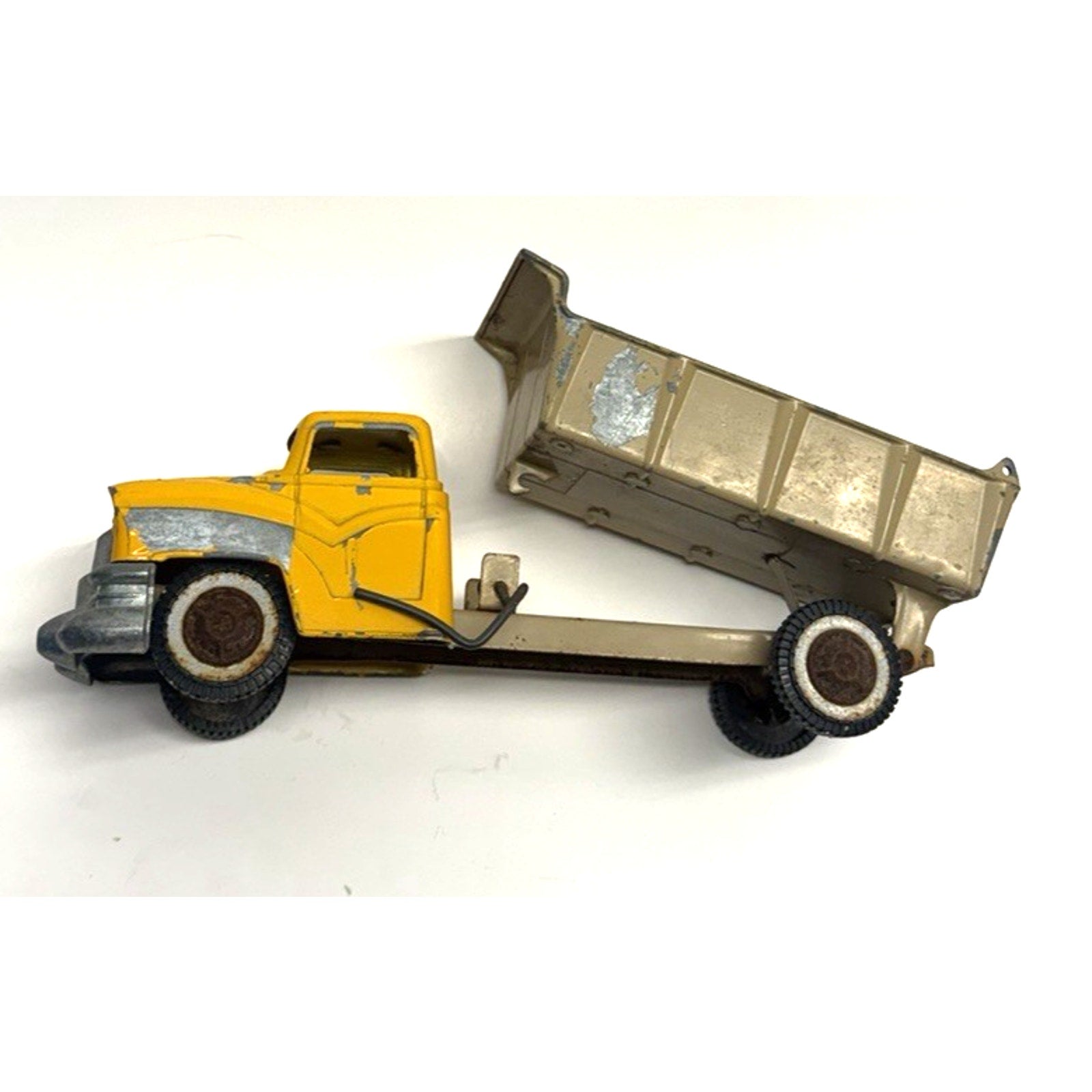Vintage 1950s Buddy L Sand & Stone Dump Truck Pressed Steel