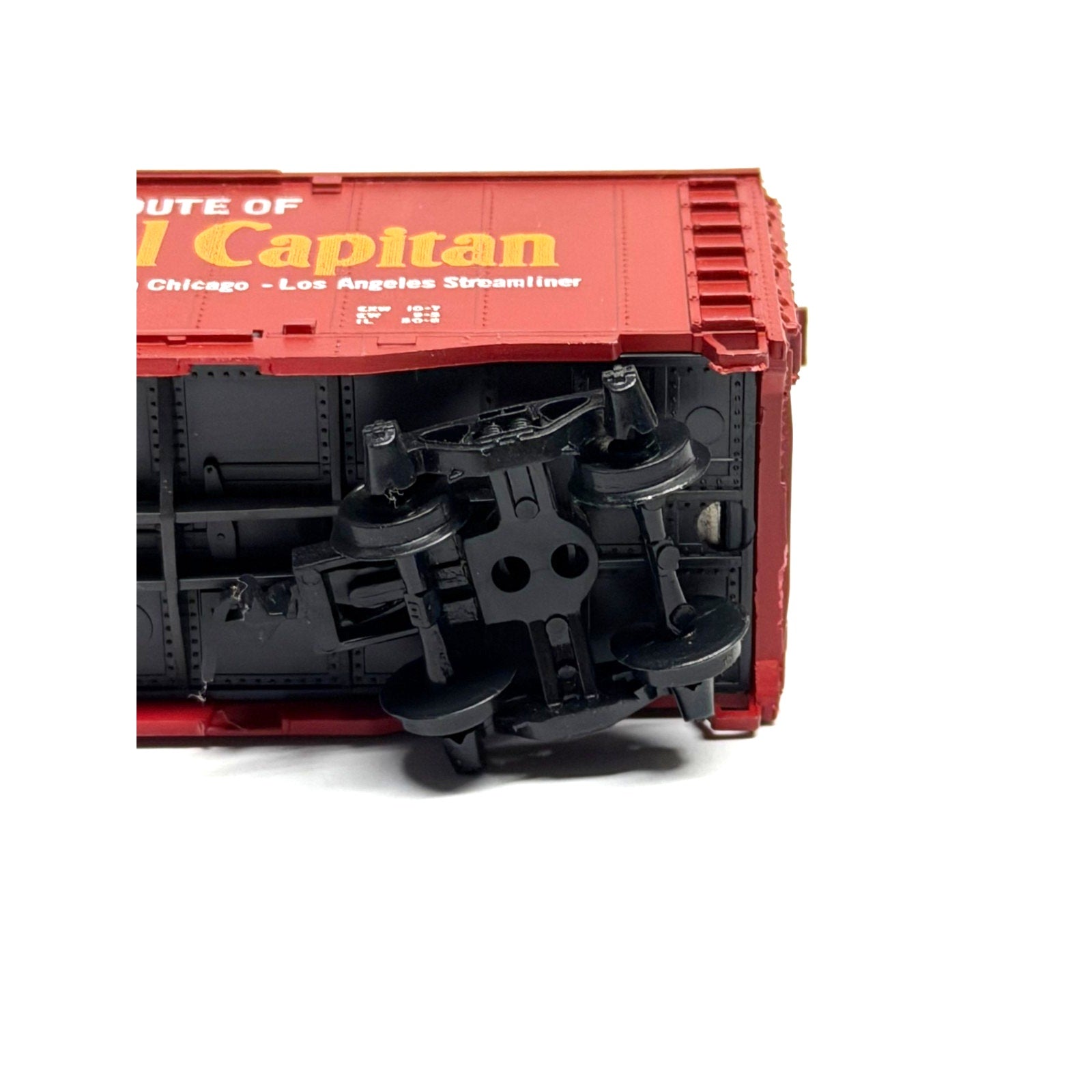 Vintage Tyco HO scale El Capitan Santa Fe ATSF 49277 Box Car