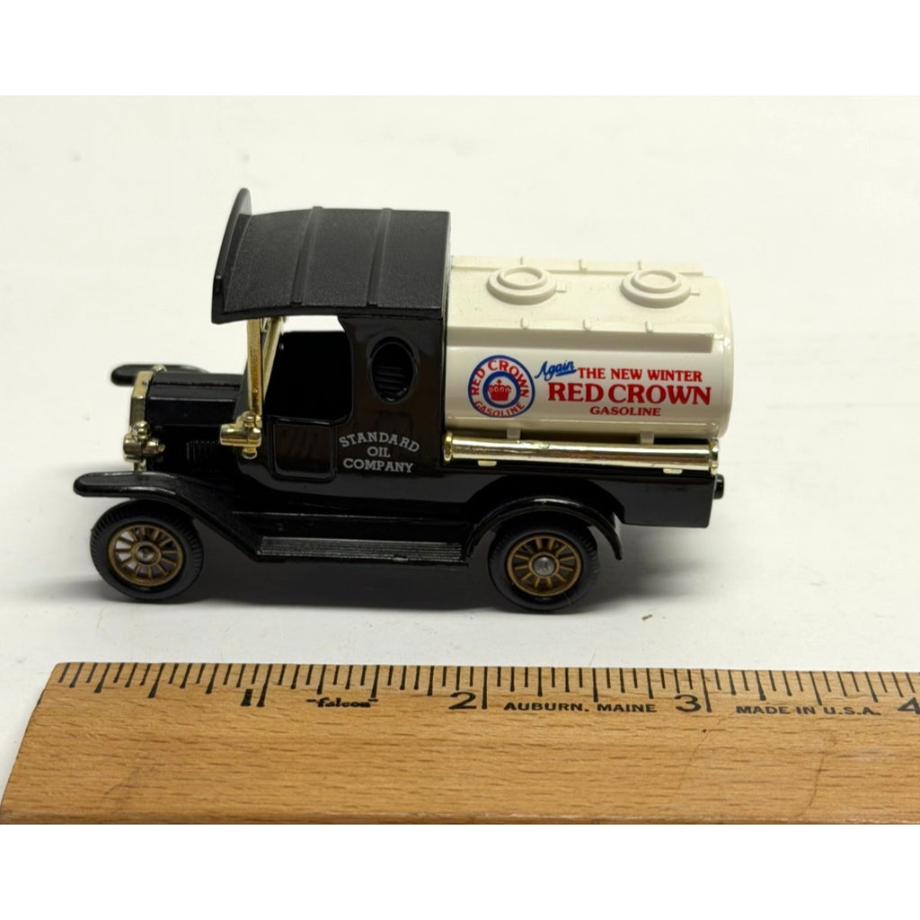Vintage Standard Oil Gasoline Truck Red Crown LLEDO Made in England
