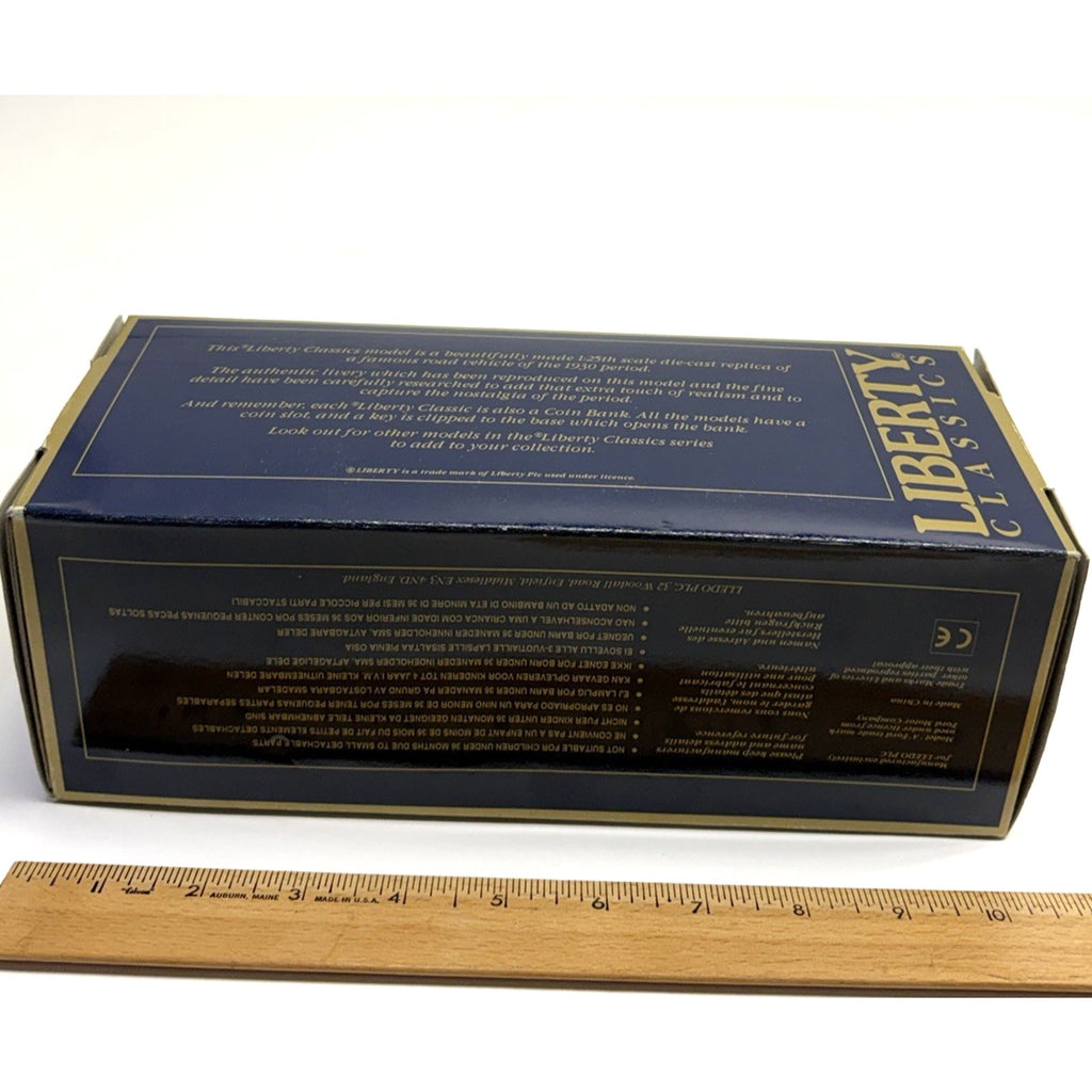 VINTAGE SEALED NEW Liberty Classics 1/25 Scale LC9000 - Schweppes - Coin Bank