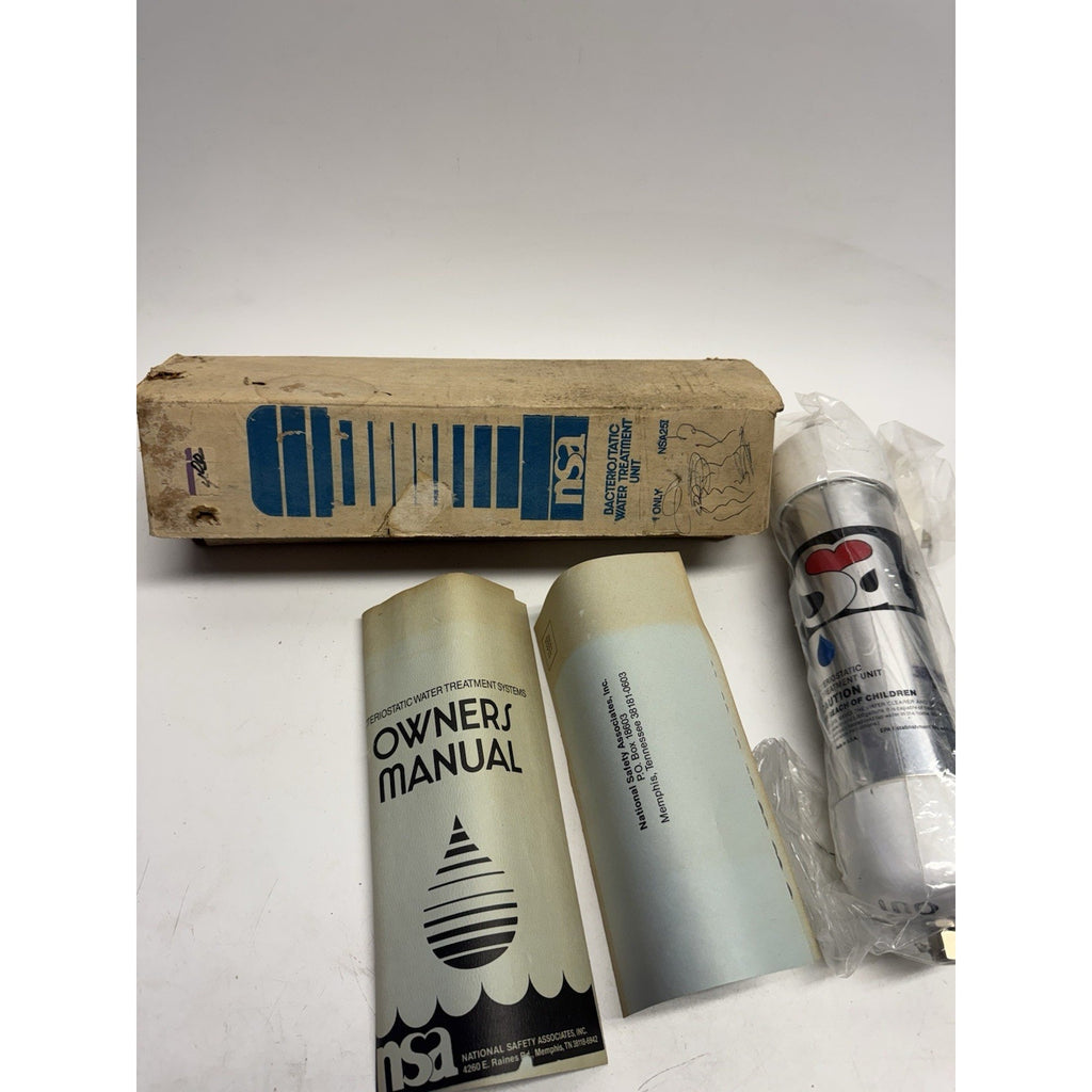 VINTAGE NOS NSA 25I BACTERIOSTATIC INLINE WATER TREATMENT UNIT