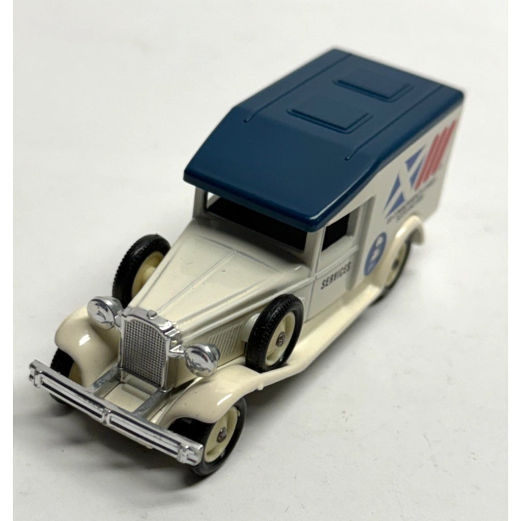 VTG LLEDO 1936 PACKARD VAN DIECAST XIII COMMONWEALTH GAMES SCOTLAND VAN