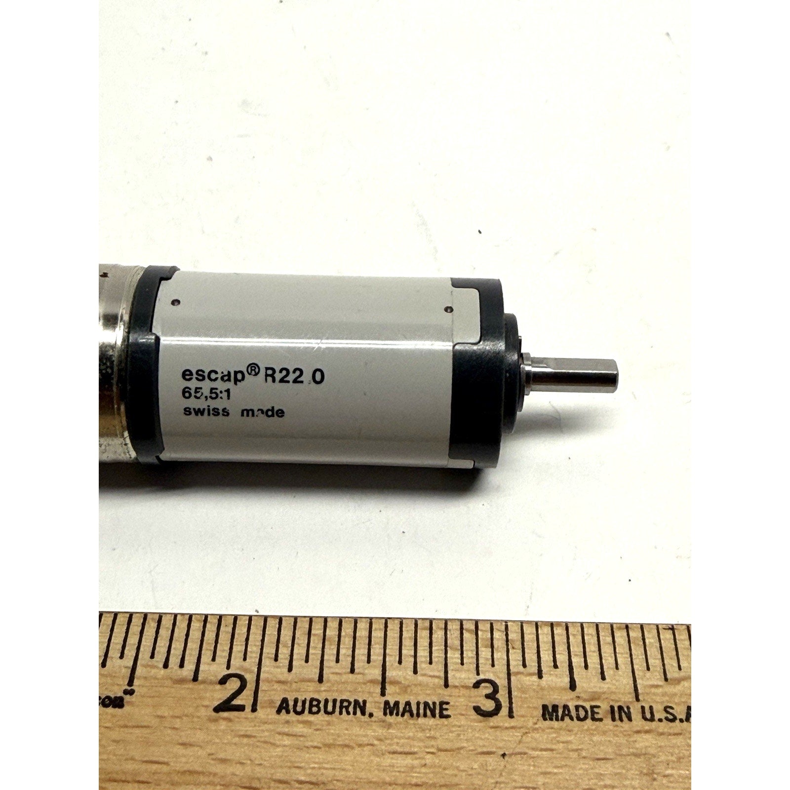 VINTAGE Escap Gear Reducer R22 5:1 Motor Swiss Made