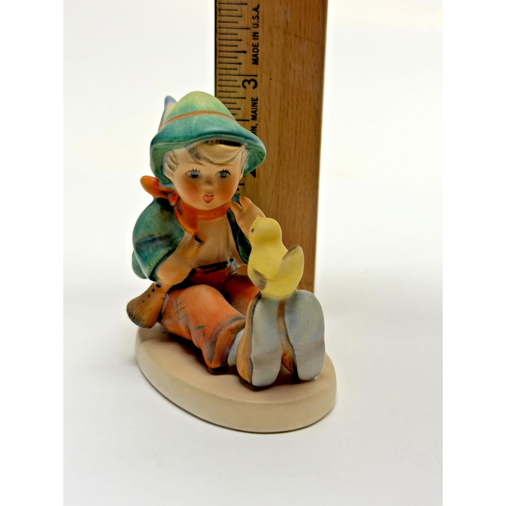 Vintage Goebel Hummel 'Singing Lesson' Figurine #63 3" W. Germany, Vintage