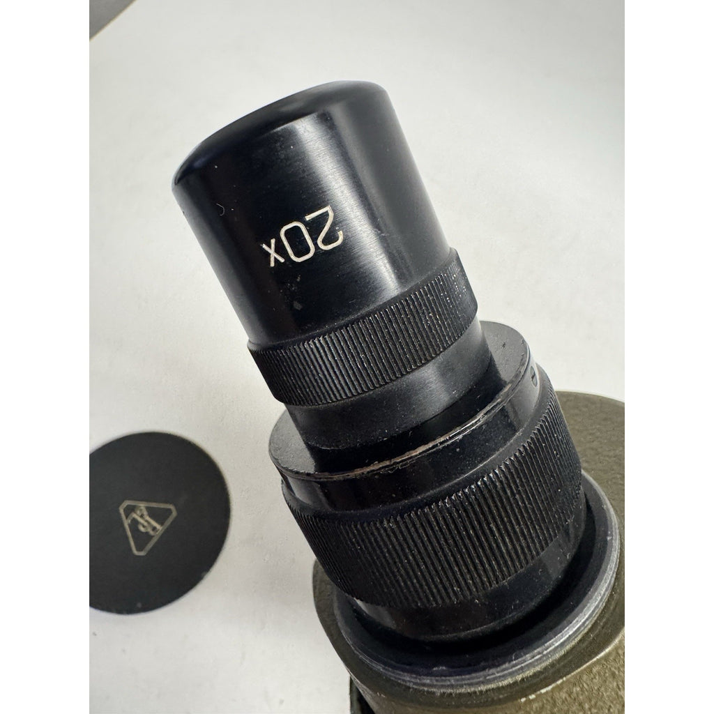 VINTAGE RARE Bausch & Lomb Military WW II Spotting Scope Green 1942