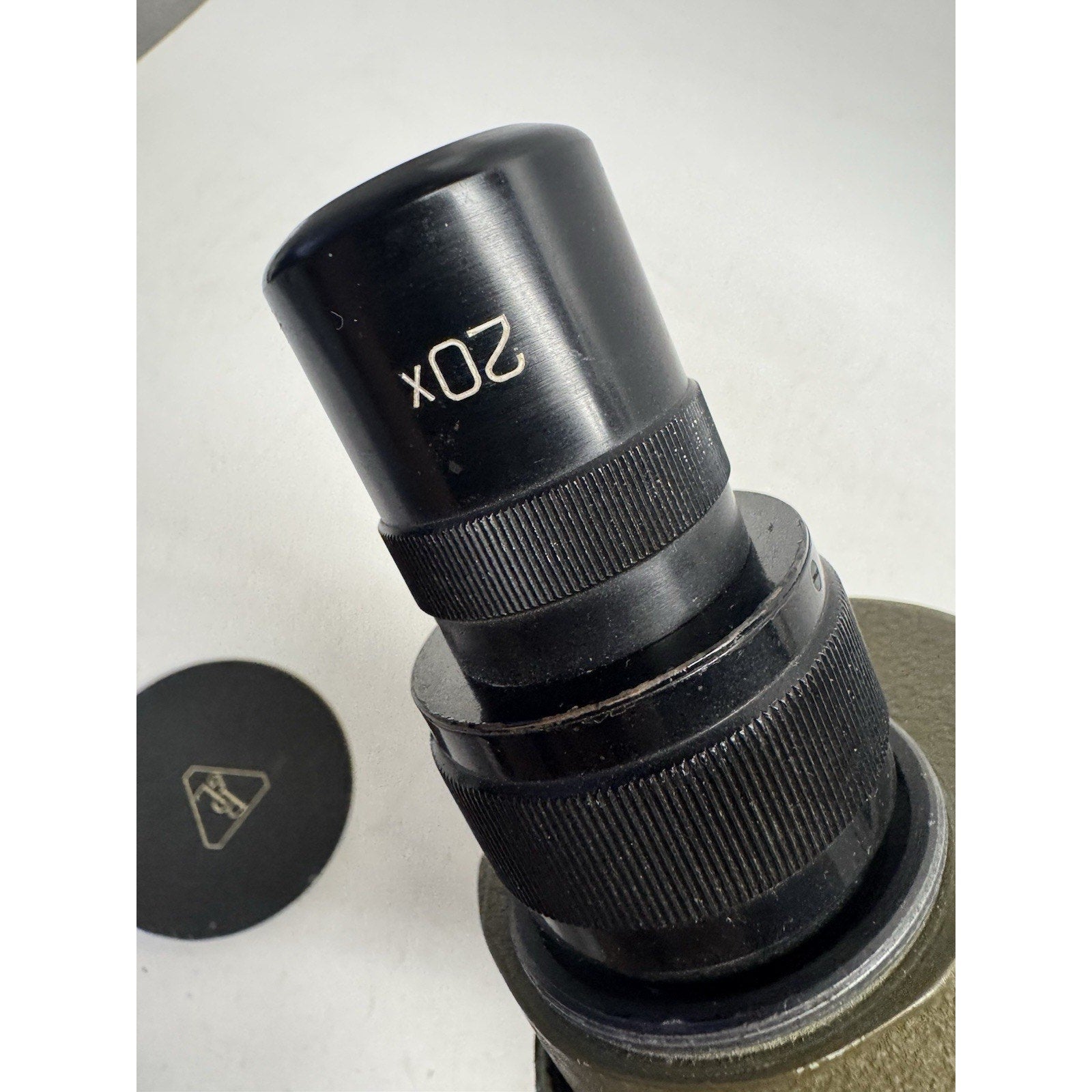 VINTAGE RARE Bausch & Lomb Military WW II Spotting Scope Green 1942