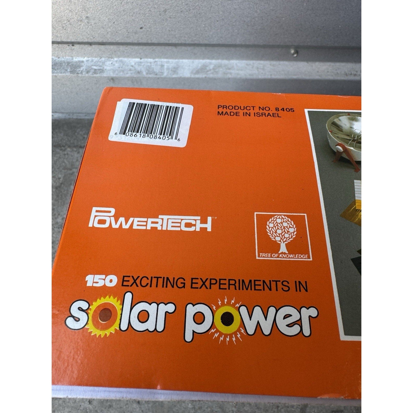 Vintage NOS Game PowerTech Solar Power Tree of Knowledge Educational ISRAEL
