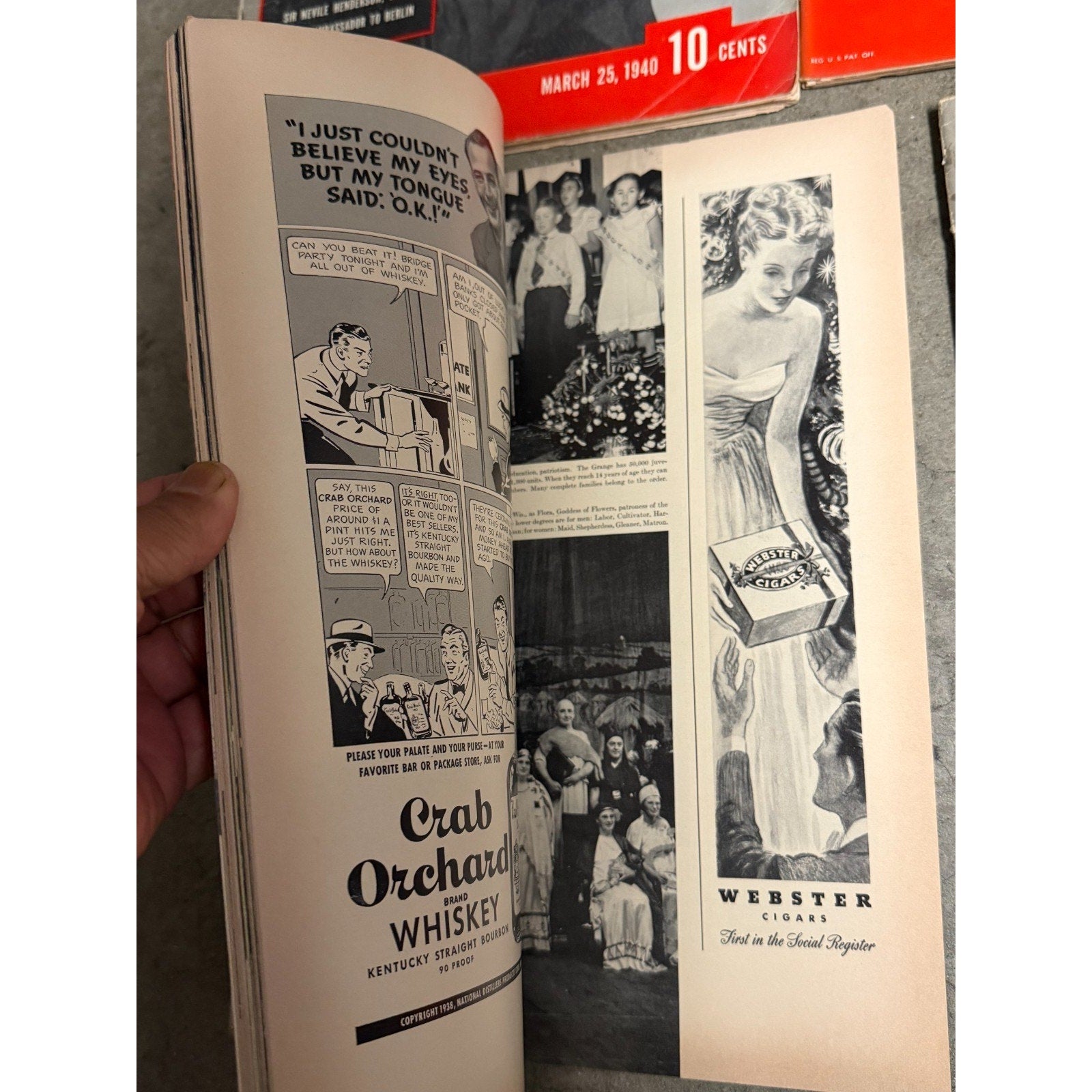 Vintage Lot of 4 LIFE Magazines 1938-1940 WWII Era Poilu Mary Martin