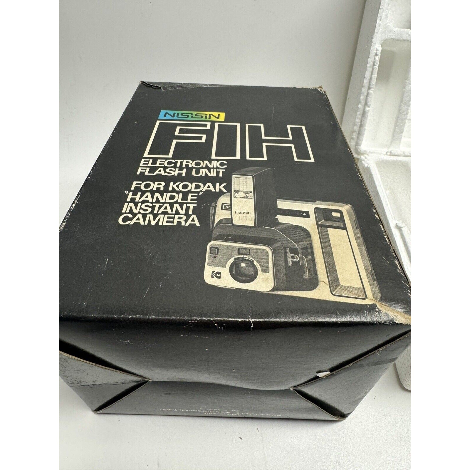 VINTAGE NOS Nisisin FIH Electronic Flash Unit for Kodak Handle Instant Camera