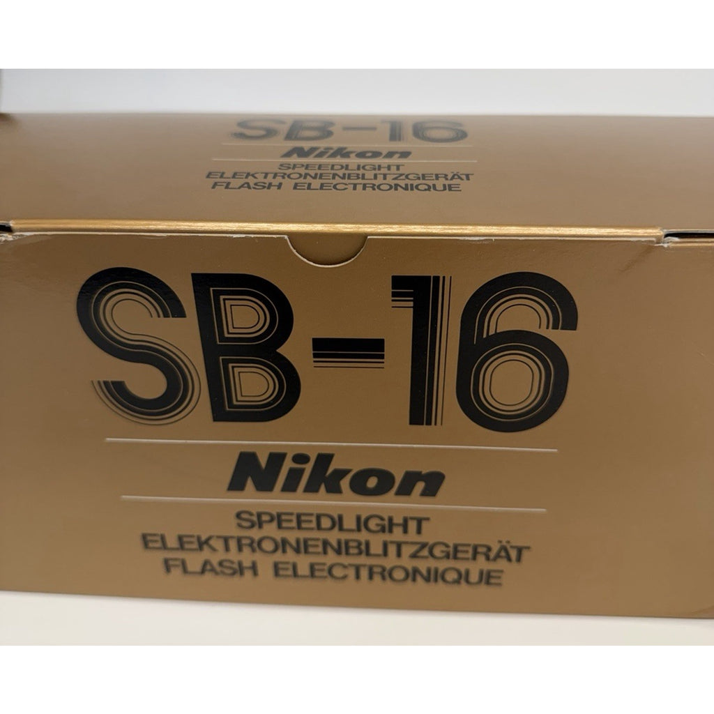 VINTAGE NOS Nikon SB-16BA Speedlight Flash Made in Japan