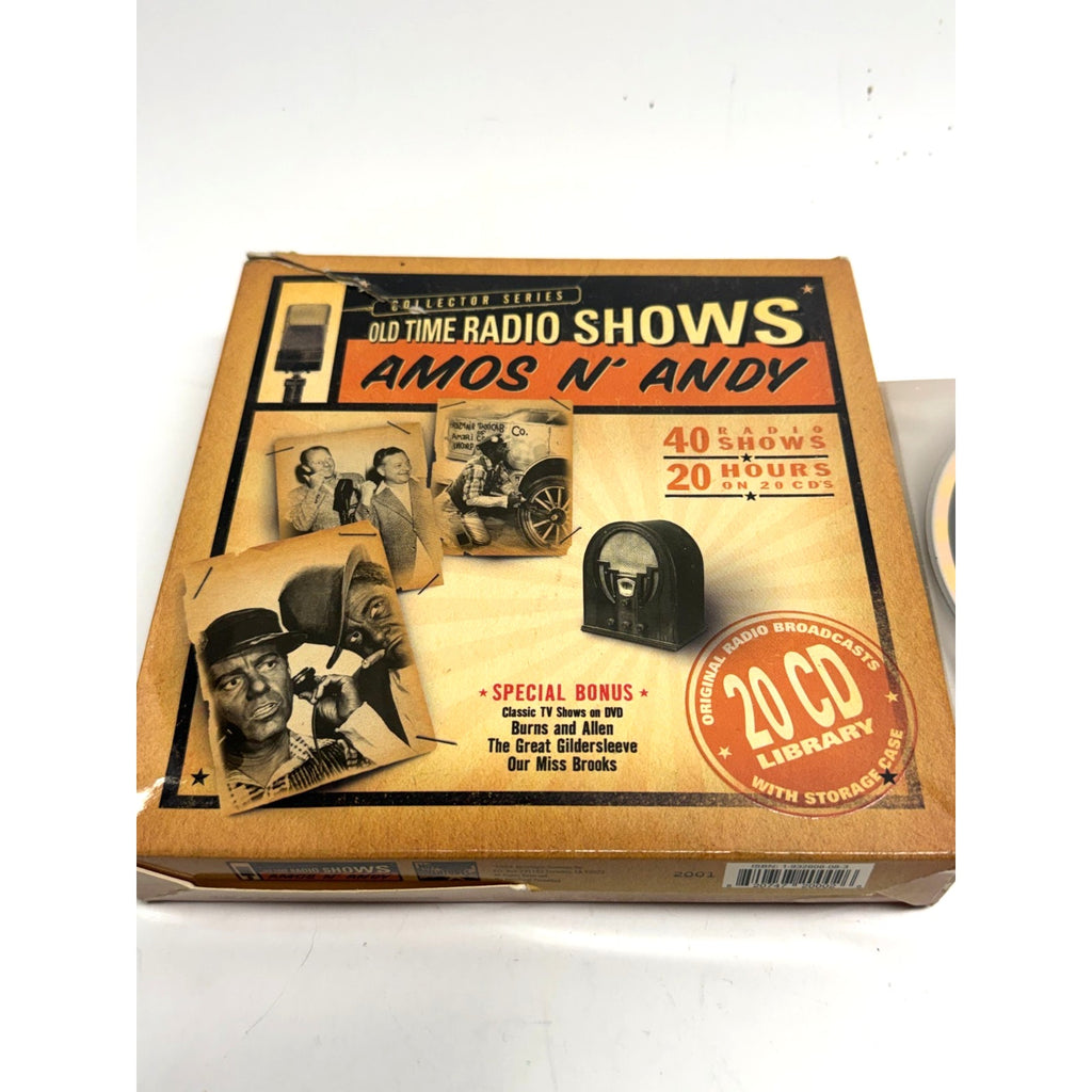 Vtg Amos N’ Andy Old Time Radio Shows Original Radio Broadcasts 20 CDs Box Set