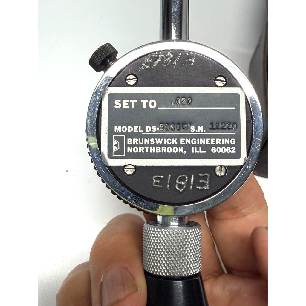 Vintage Brunswick Engineering DS-5090CF Dialsink Chamfer Gage 0-90°