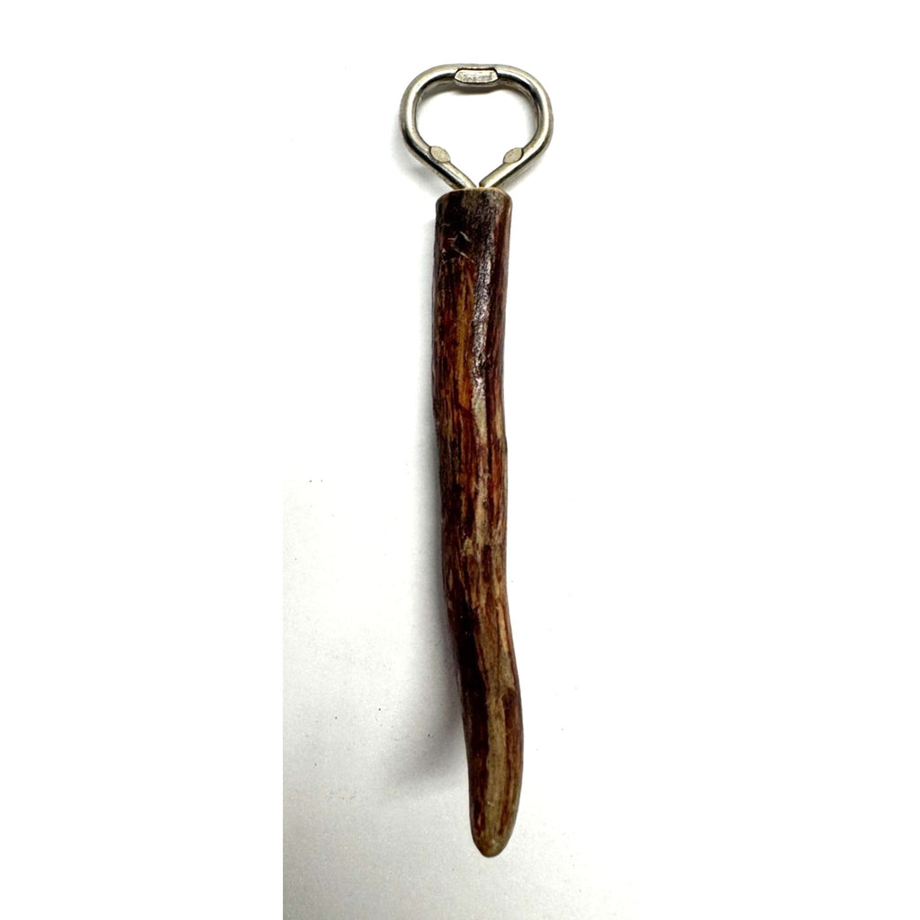 Vintage Bottle Opener Deer Stag Horn Antler Handle