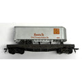 Vintage Ulrich Model HO (Diecast) Gauge Box Car w/Santa Fe Piggyback Trailer