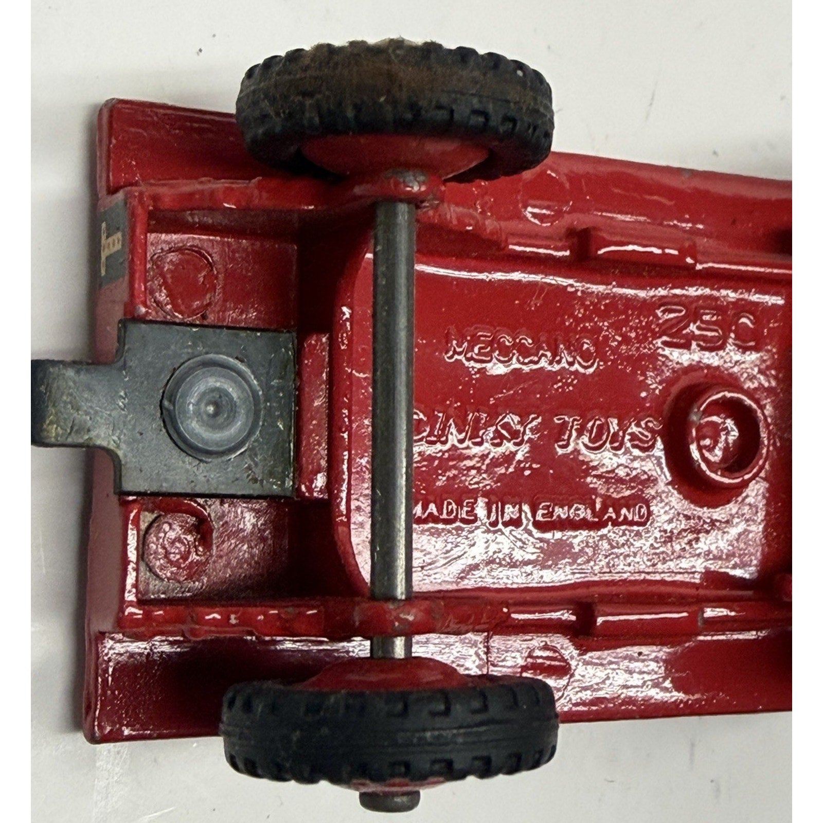 VINTAGE NOS Meccano Dinky Toys 1/43 Scale Diecast Red Farm Trailer #429