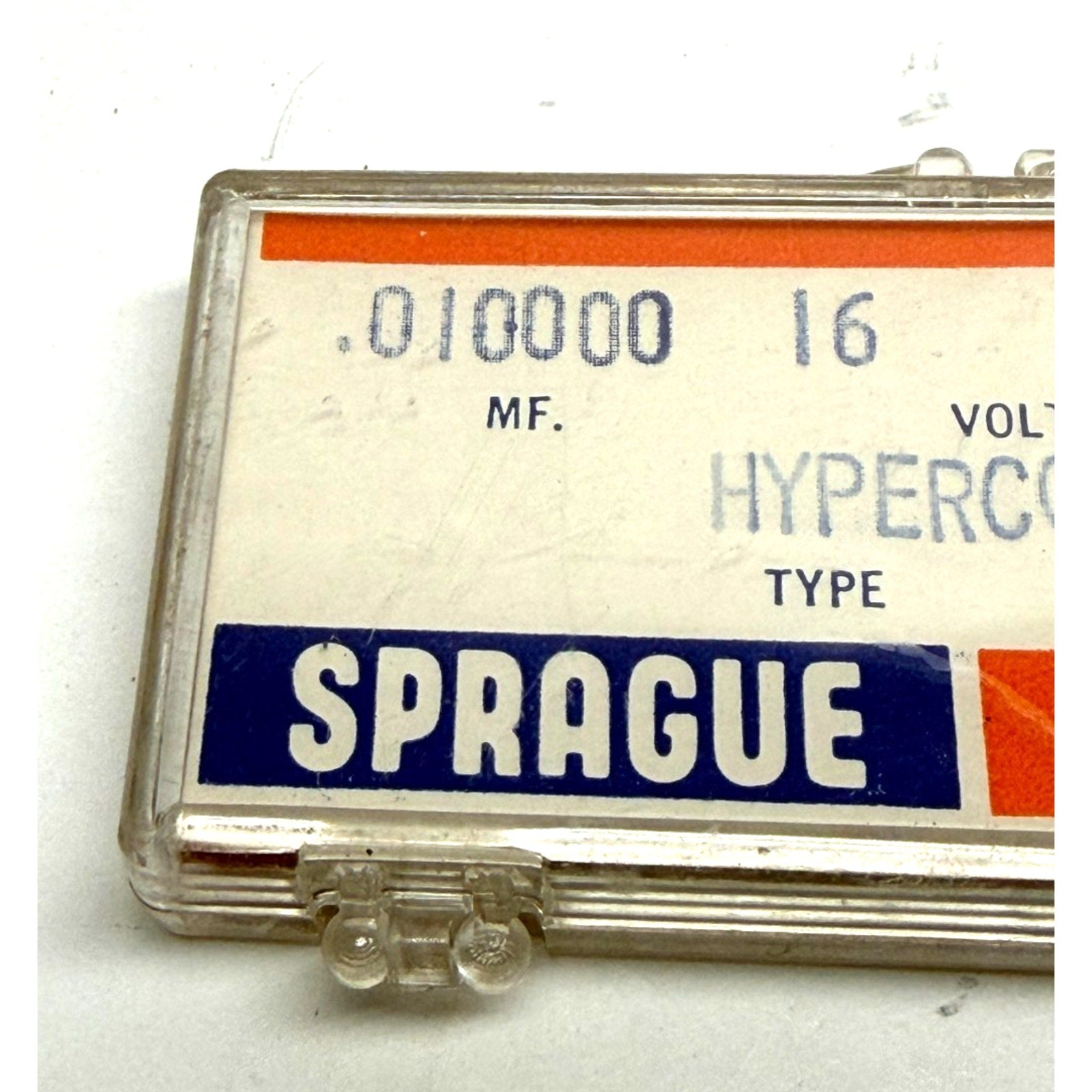 Vintage Sprague Hypercon HY-420 Ceramic Disc Capacitors .01MF 16V
