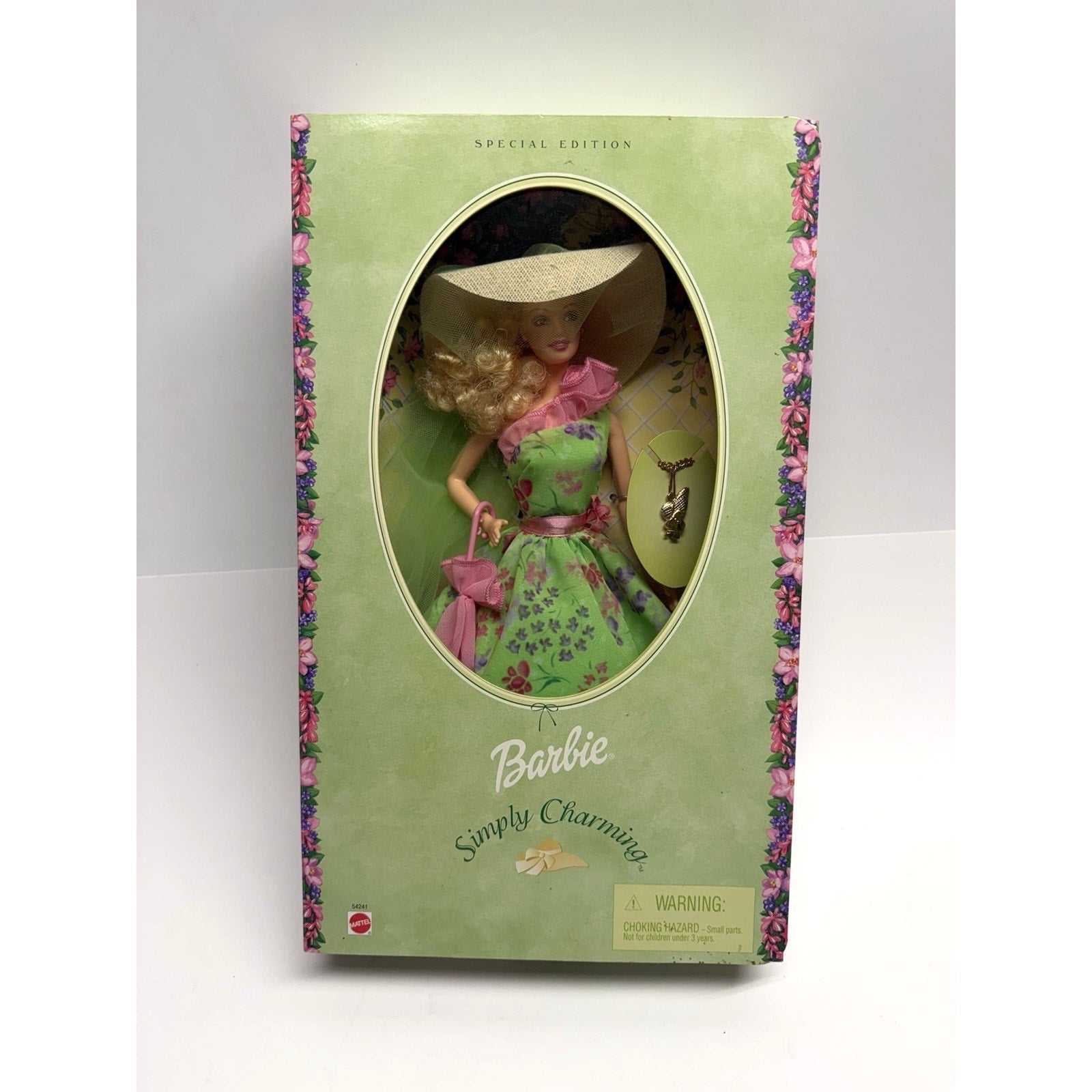 VTG NOS Simply Charming Barbie Doll Blonde Special Edition 2001 Mattel 54241