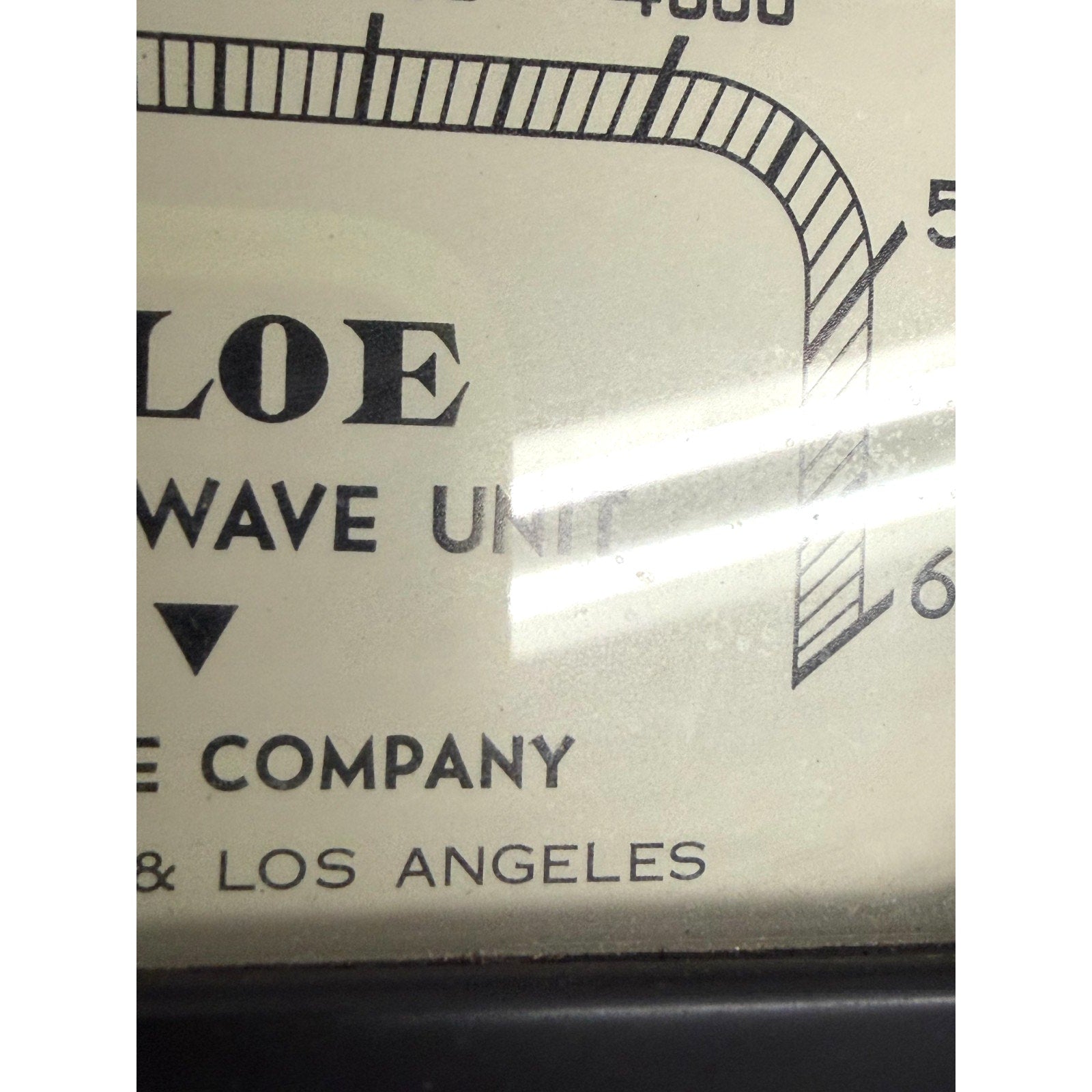 Vintage A.S. Aloe Co. Short Wave Unit Meter - Antique Diathermy Medical Oddity
