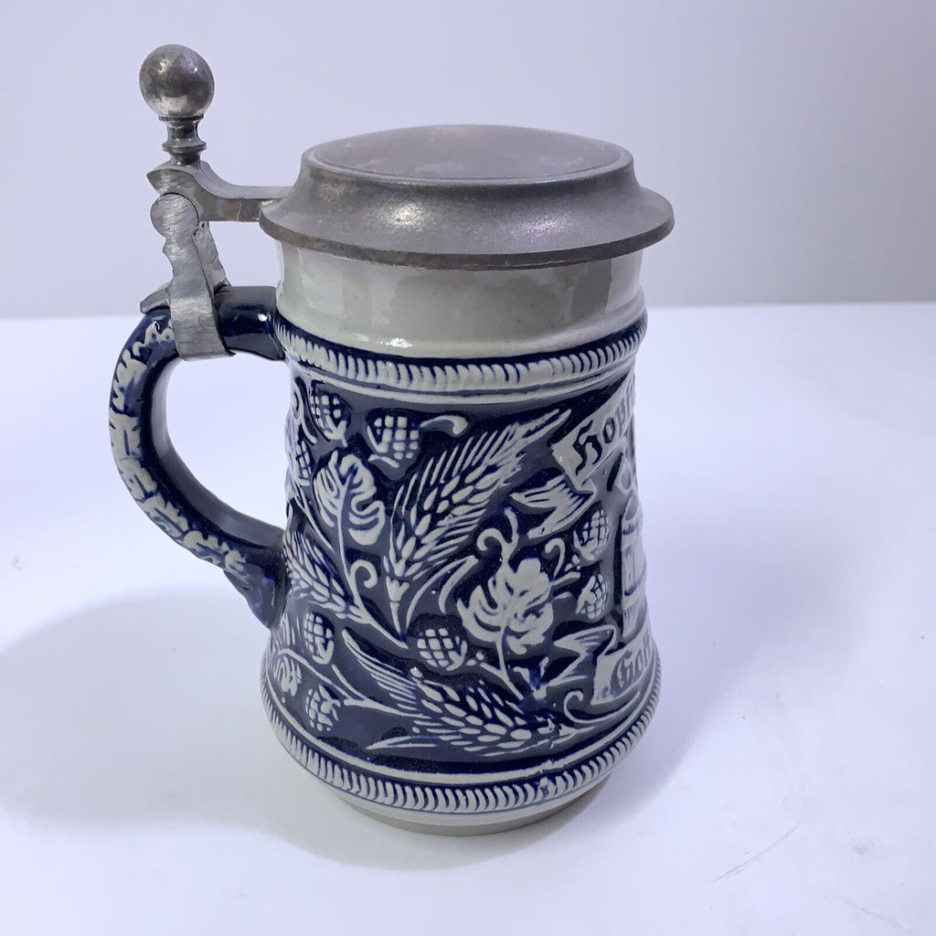 VINTAGE Germany Lidded Beer Steins Westerwald 1970's "RARE"