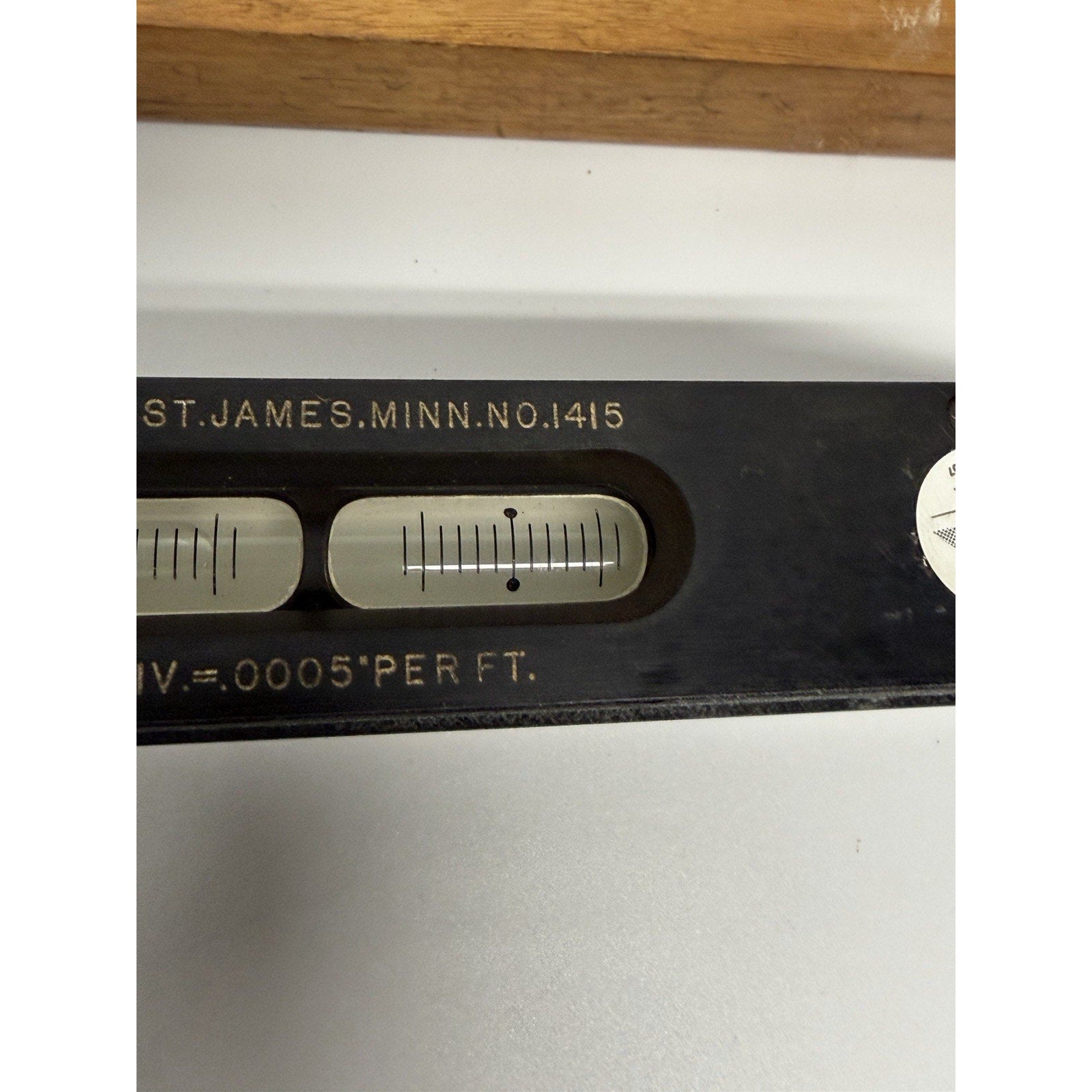 VINTAGE Scherr-Tumico Master Precision Machinist Level (Model No. 1415)
