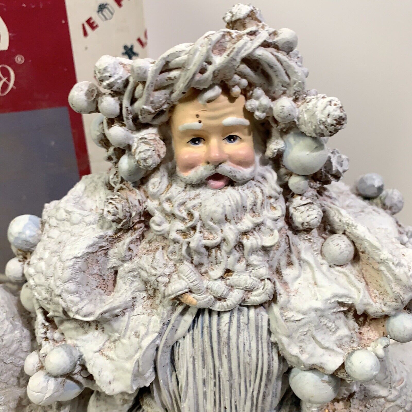 VINTAGE HOUSE OF LLOYD CHRISTMAS AROUND THE WORLD FATHER FROST WITH DEER