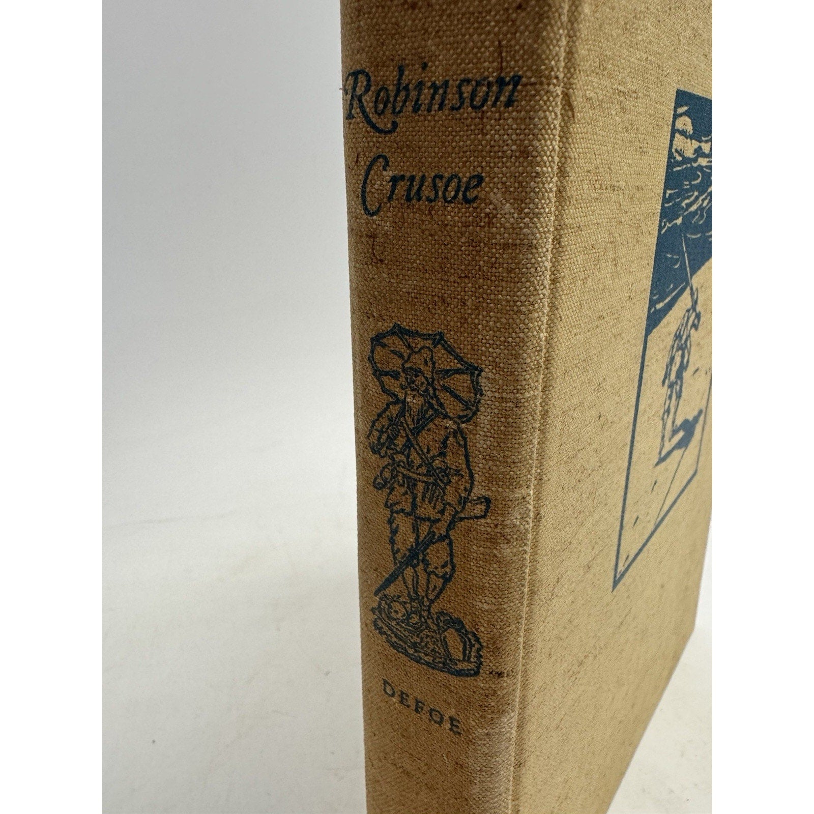 Vintage 1930 Robinson Crusoe Special Edition By Daniel Defoe-Heritage Press
