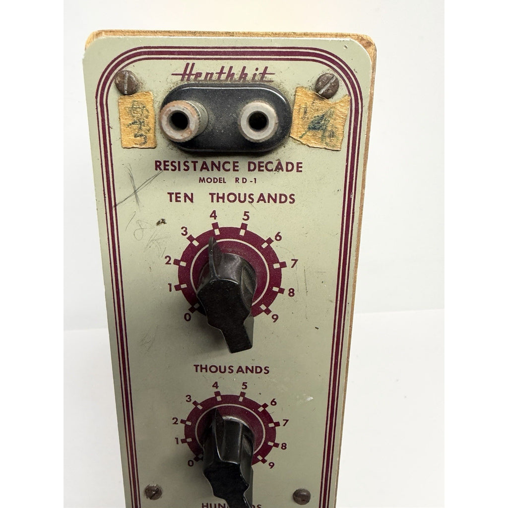 Vintage Heathkit Resistance Decade Model RD-1 Decade Box