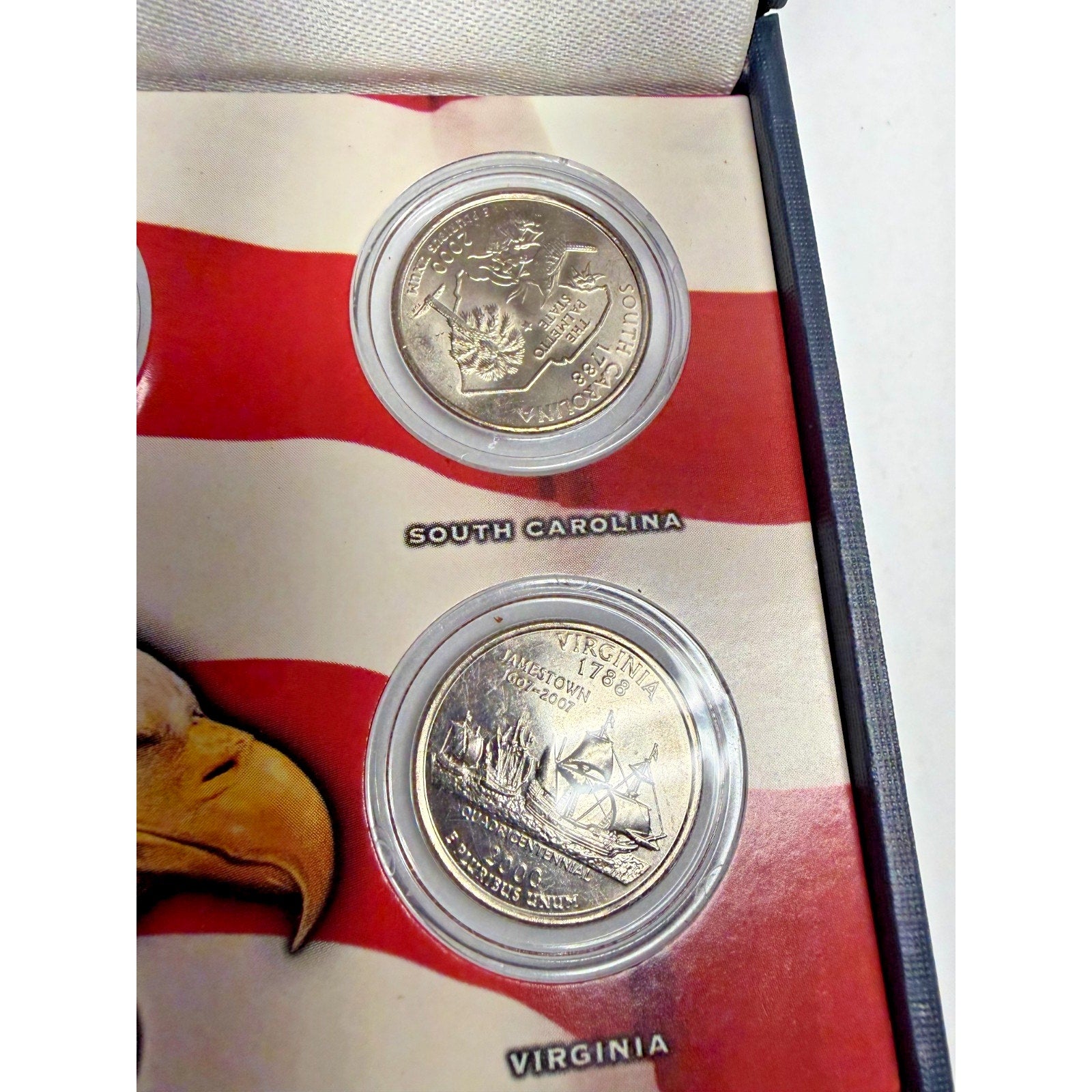 Vtg 2000 Mint State Quarter Collection 5-Coin Set World Reserve MonetaryExchange