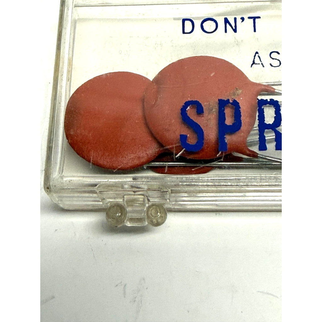 Vintage Sprague Ceramic Disc Capacitor .002 uF 1000V 1OTS D20