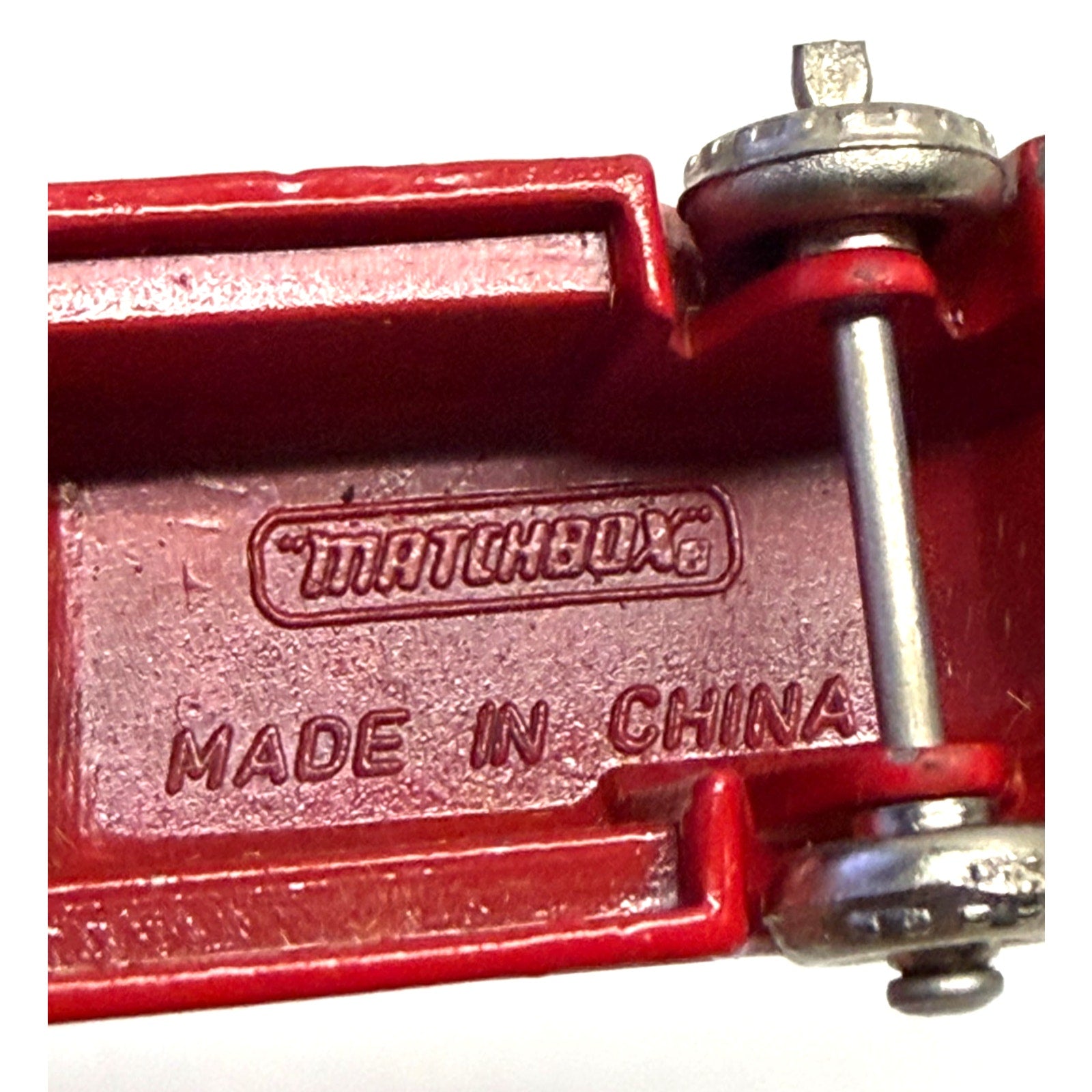 Vintage Matchbox Series A Moko Lesney No. 9 Firetruck