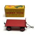 VINTAGE NOS Meccano Dinky Toys 1/43 Scale Diecast Red Farm Trailer #429