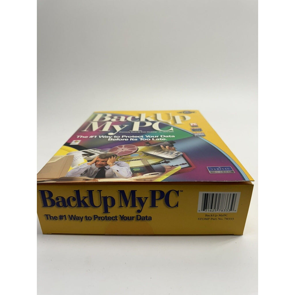 Vintage Factory Sealed Veritas Back Up My PC Software Stomp Part No. 78333