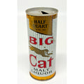Vintage 1969 BIG CAT MALT LIQUOR STEEL PULL TAB BEER CAN PABST