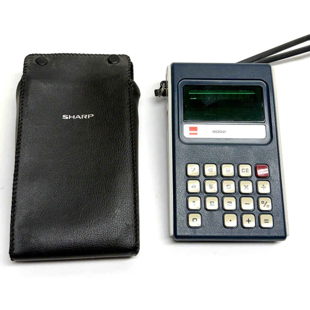 Vintage Sharp ELSI 8002 EL-8002 Calculator Made In Japan
