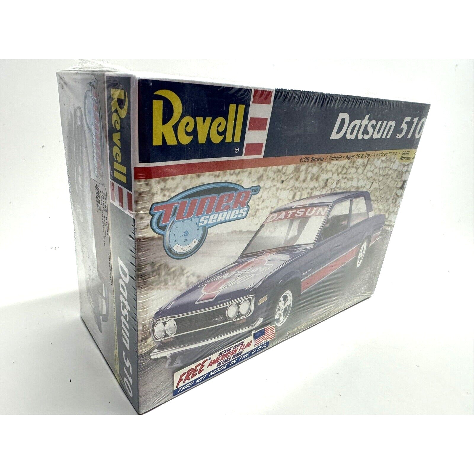 VINTAGE SEALED Revell Datsun 510 Tuner Series #85-2377 Model Car Kit 1/25 Scale