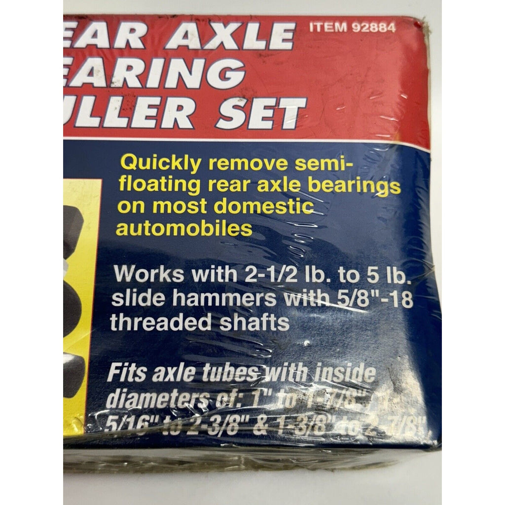 VINTAGE FACTORY SEALED Pittsburgh Rear Axle Bearing Puller Set Item# 92884