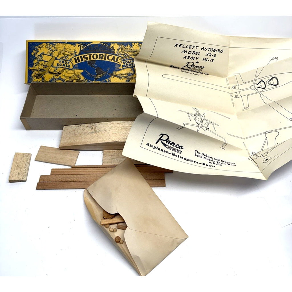VINTAGE NOS 50s Randels True Scale Historical Solid Models Kellet Auto Giro