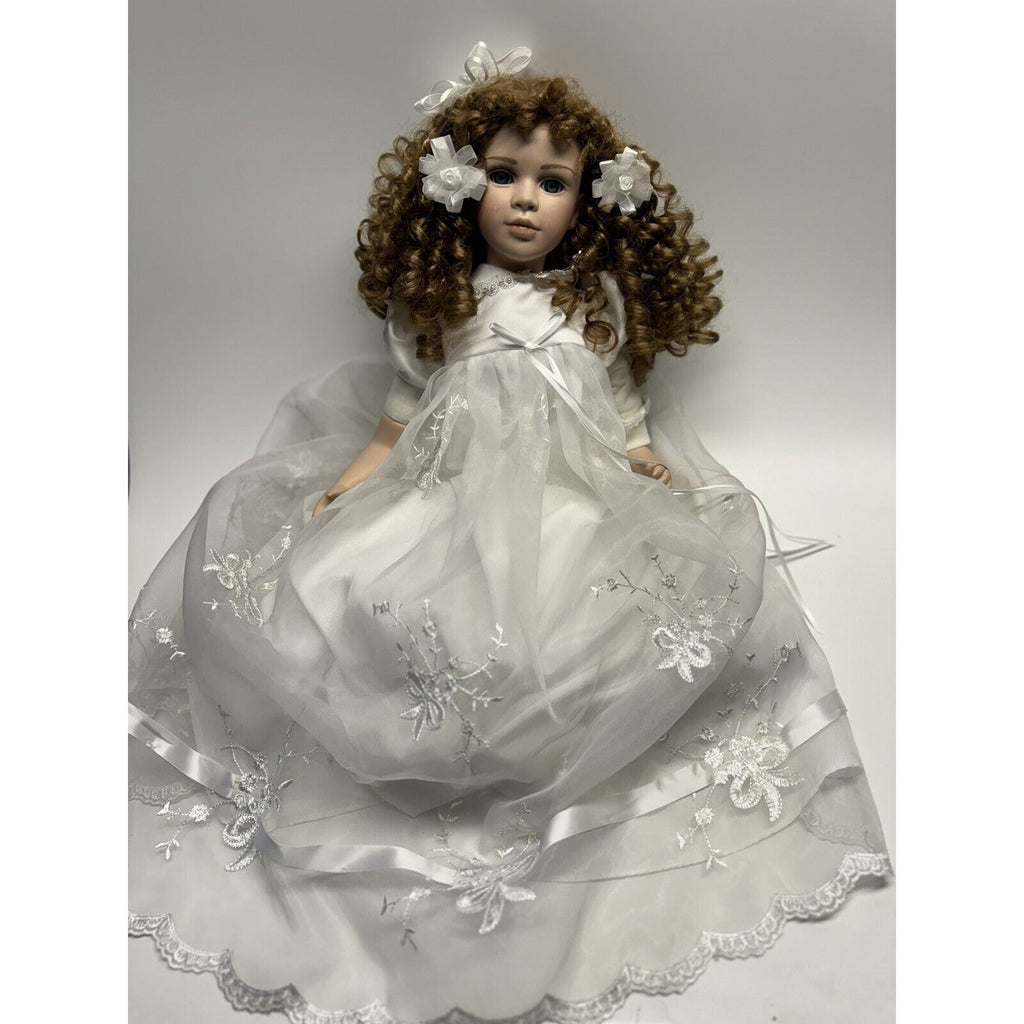 VINTAGE Porcelain Doll 28” The Broadway Collection 0182/2400